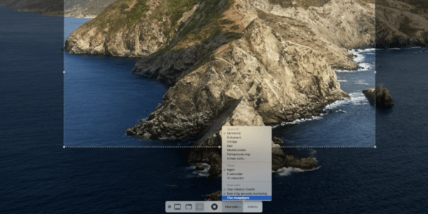 Snabbguide: Skapa skärmdumpar och -filmer i Apples operativsystem macOS.
